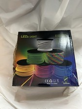 Red Neon Led Ac 110-120v 360 Degree Light Strip Flexible Length 10m32.8f Gf2