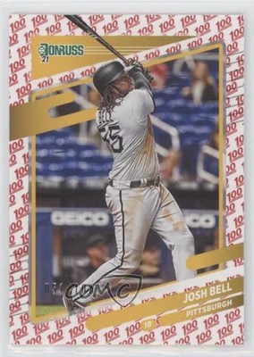 2021 Panini Donruss One Hundred 51/100 Josh Bell #132 0ou2