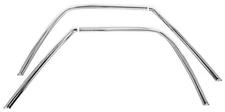 JEGS 79719 Exterior Door Frame Moldings 1968-1972 Chevy El Camino