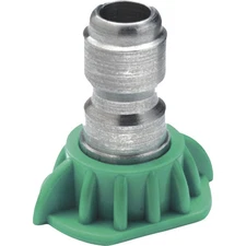 NorthStar 1/4in. Pressure Washer Quick-Couple Spray Nozzle, Size 4.0, 25°