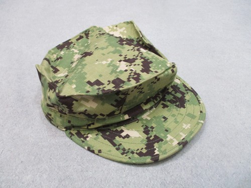 US Navy NWU Type III 8 Point Utility Cap Digital Camo Cover Sz 7 1/2 Sekri AOR2
