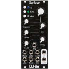 Qu-Bit Surface Multi-Timbral Physical Modeling Voice Eurorack Synth Module