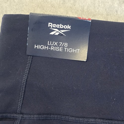 Reebok Speedwick Damen marineblau sportliche Leggings L/S Lux 7/8 hoher Bund eng neu mit Etikett - Bild 11 von 15