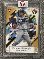 2025 Topps Pristine Victor Mesa Jr. Gold Pristine Refractor /50 Encased RC