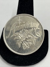 1993 “Anniversary” .999 1 Oz Silver Round 79.99 per troy oz