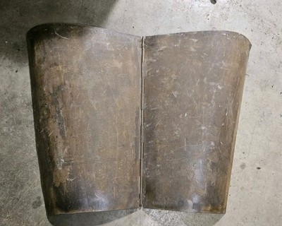 Original Vintage Antique Car Truck Hood Halves 1920s Unknown Make