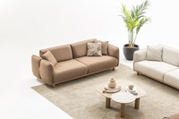 Stilvolles Wohnzimmer-Set 4-Sitzer Sofa Mit Couchtisch & Beistelltisch