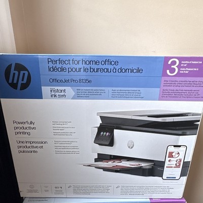 HP OfficeJet Pro 8135e Wireless Printer New In Box Never Opened.