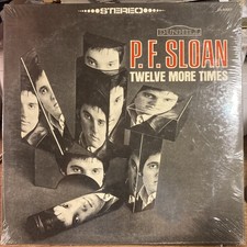 Rare Original Factory Sealed P.F. Sloan Twelve More Times - 1966 Dunhill
