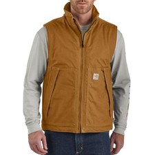 Carhartt 103387 - Flame-Resistant Quick Duck Vest Size XL-Tall