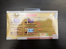 Nintendo Game & Watch Super Mario Bros Brand New Sealed - Color Screen Handheld