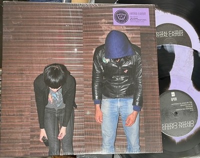 CRYSTAL CASTLES - SELF-TITLED - 2024 BLACK/VIOLET REISSUE 2LP vinyl album s/t re