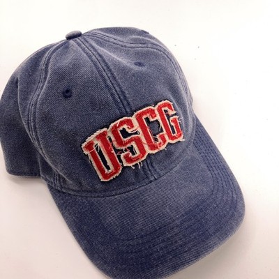 USCG legacy quality US Coast Guard cotton dad cap appliqué letters