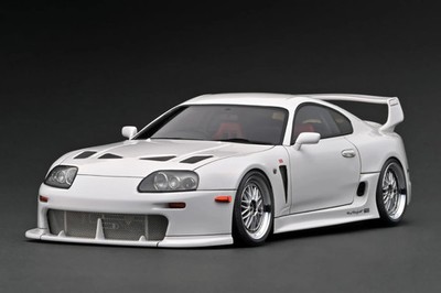 IG3597 Toyota Supra (A80) TRD 3000GT (White) 1/18 Ignition Model