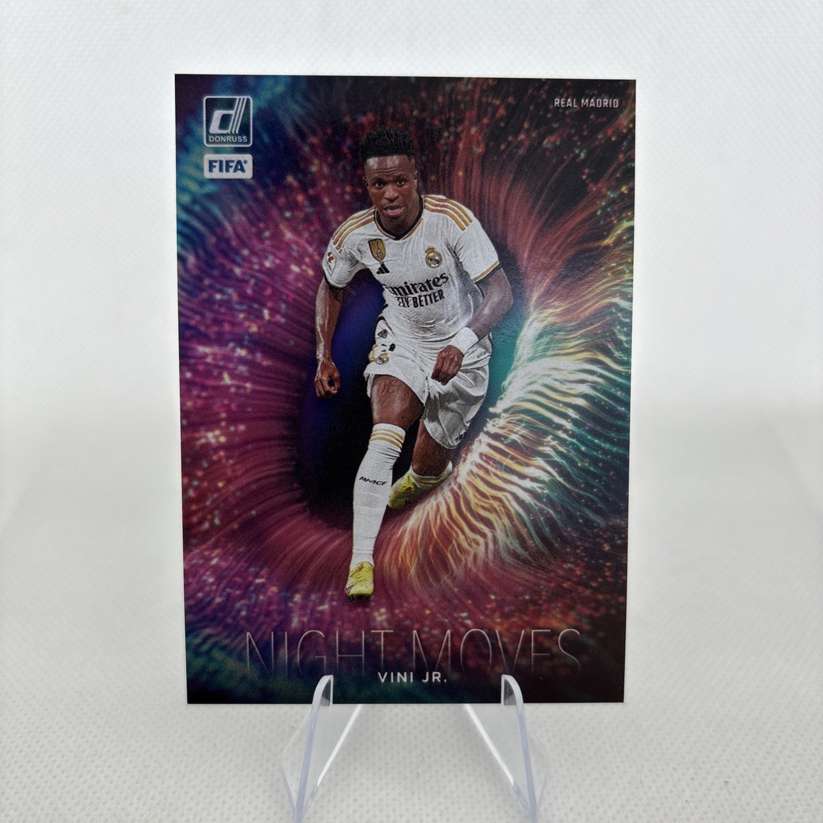 Vini Jr Vinicius 2023-24 Donruss Night Moves SSP Case Hit Real Madrid