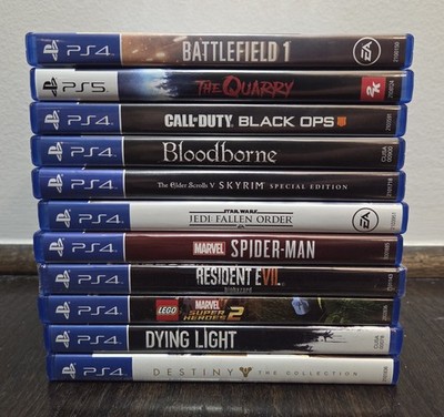 Lot of Playstation 4 and Playstation 5 Games -- Pick and Choose Games