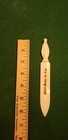 Vintage Notre Dame Letter Opener Plastic Cream Color 6” — photo 5