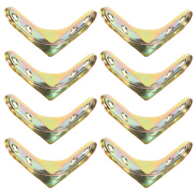  8 PCS Schrankverbinder Möbel Eckverbinder Eisenklammern Eckklammeranschluss