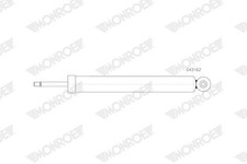 Monroe G43162 Stoßdämpfer hinten für MERCEDES-BENZ