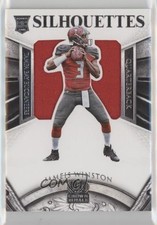 2015 Panini Crown Royale Rookie Silhouettes /299 Jameis Winston #217 a8r
