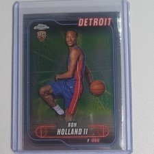 2024-25 Topps Chrome Ron Holland II Rookie Detroit Pistons #133 Card