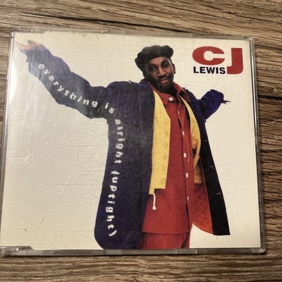 C.J. Lewis - Everything Is Alright (Uptight) (1994 CD Single) Zustand Gut @158