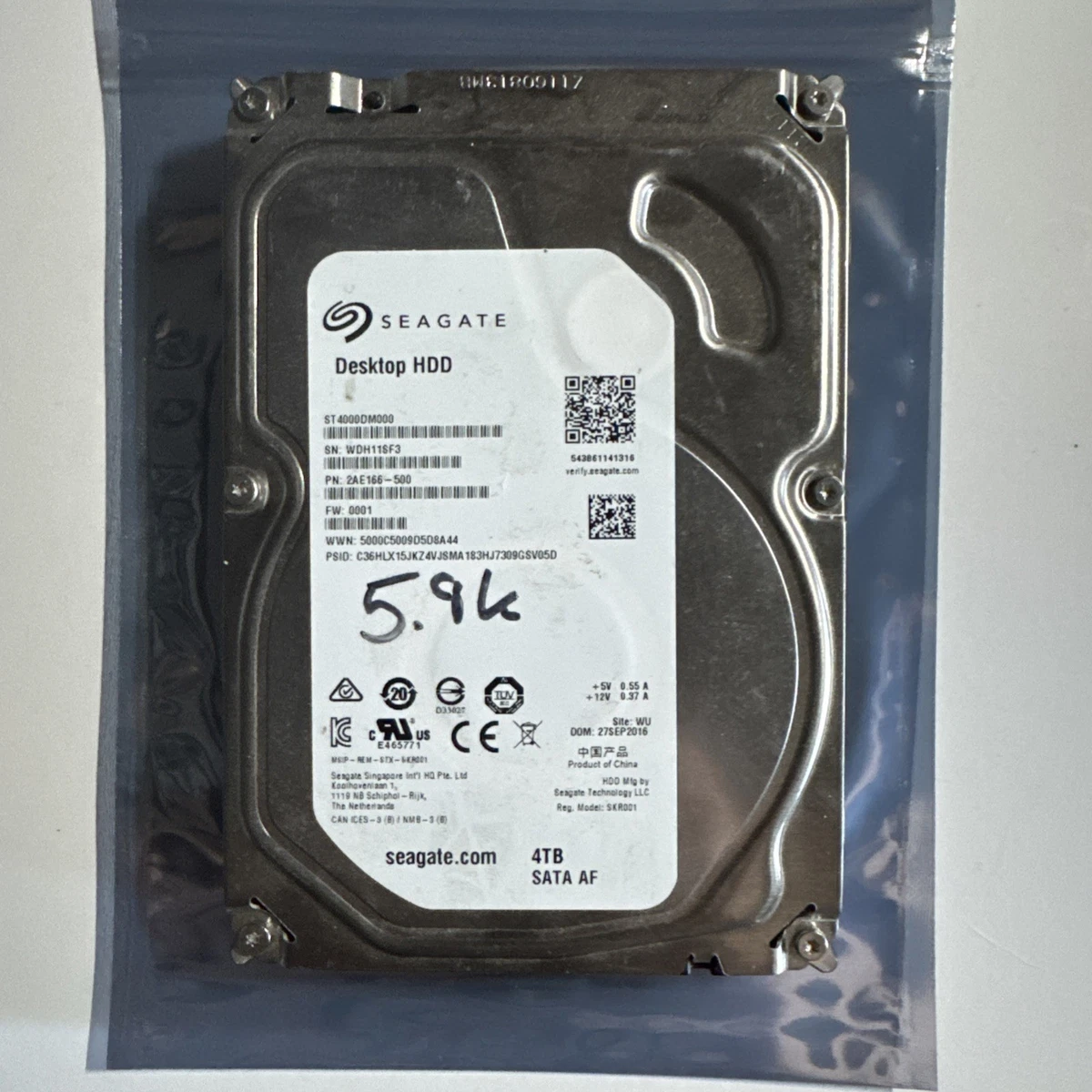 Seagate 4 TB Internal Hard Disk Drives for sale - eBay