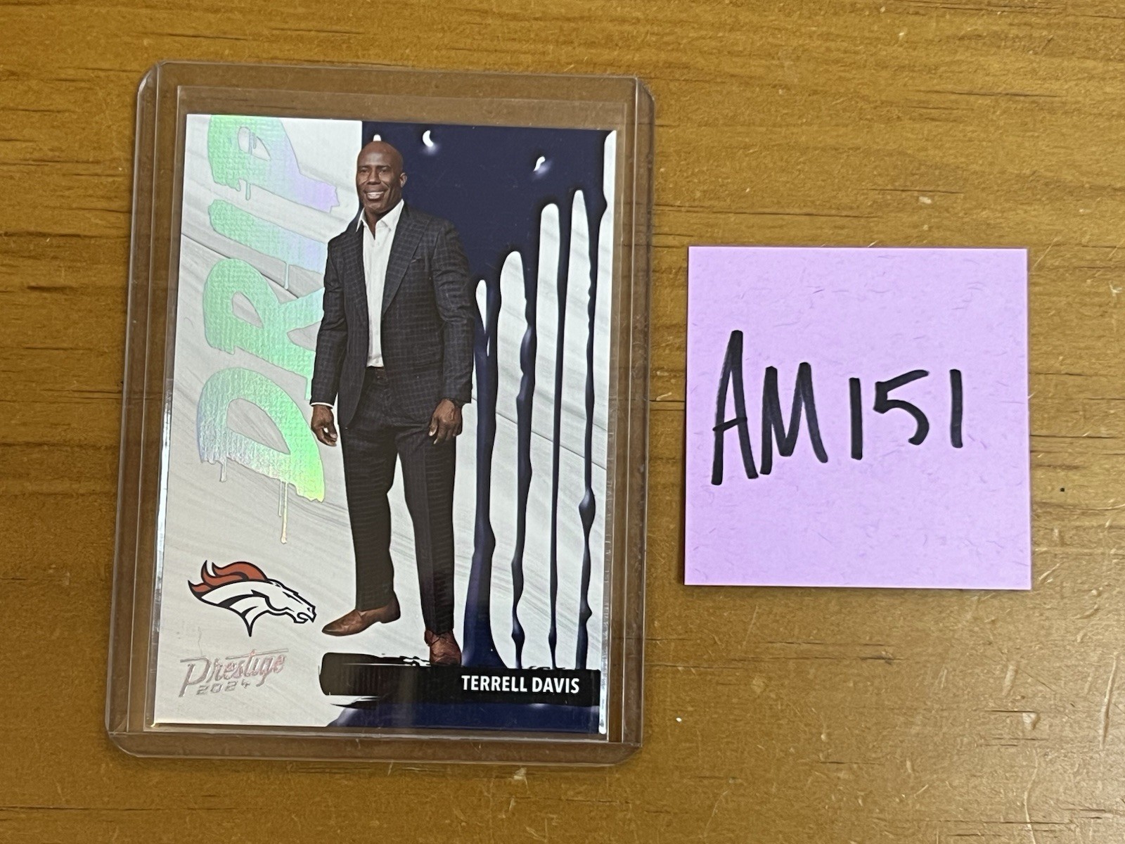 2024 Panini Prestige #D-TDS Terrell Davis NFL Drip Case Hit