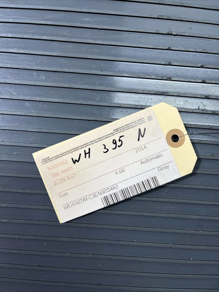 Audi RS7 2012-2017 eje trasero derecho nudillo cubo rueda 8R0505436 78 k millas fabricante de equipos originales Foto 2 de 4