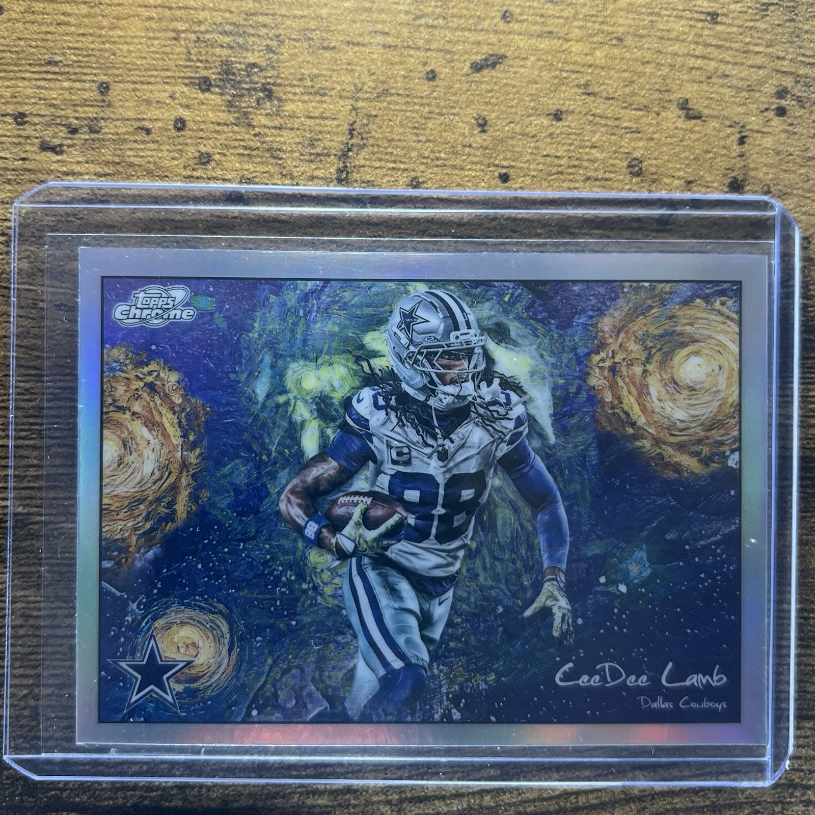 2025 Topps Chrome Cosmic CeeDee Lamb #STN-18 Stars in the Night