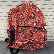 Minnie Mouse Red Bow Print Backpack Disney 
