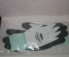 Qualagrip Assembly Inspection NPDNY MEDIUM GLOVES Nylon Knit Palm Dipped Pair