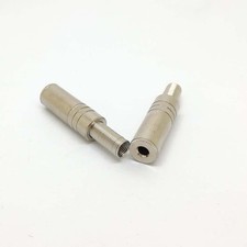 3.5mm stereo Metal Jack Socket Female Solder Terminals Connectors silver