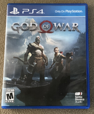 God of War (PlayStation 4, 2018) Blue Label 1st Print