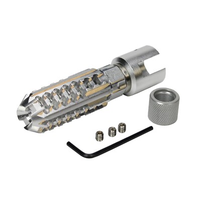 Ruger 1022 10/22 LR Skeleton Muzzle Brake For .22 Non-Threaded 1022-Color Var