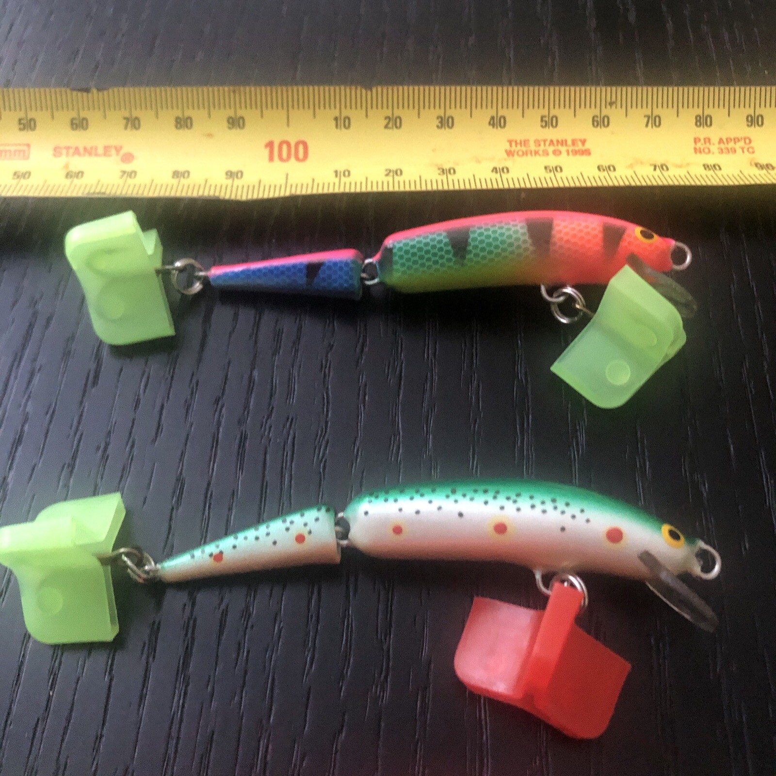 Rare Vintage Timber Nils Master Fishing Lures Jointed Finland New Old