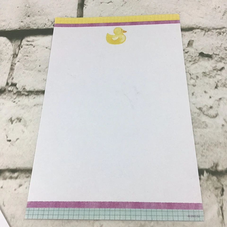 Duck Themed Baby Shower Blank Invitations Printable Cards W/Envelopes Lot Of 3 - Image 3 of 4