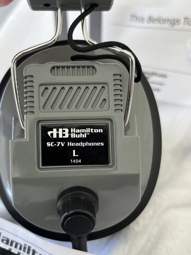 Hamilton Buhl SchoolMate Deluxe Stereo Headphone w/ 3.5 mm Plug & Volume Control - Picture 2 of 5