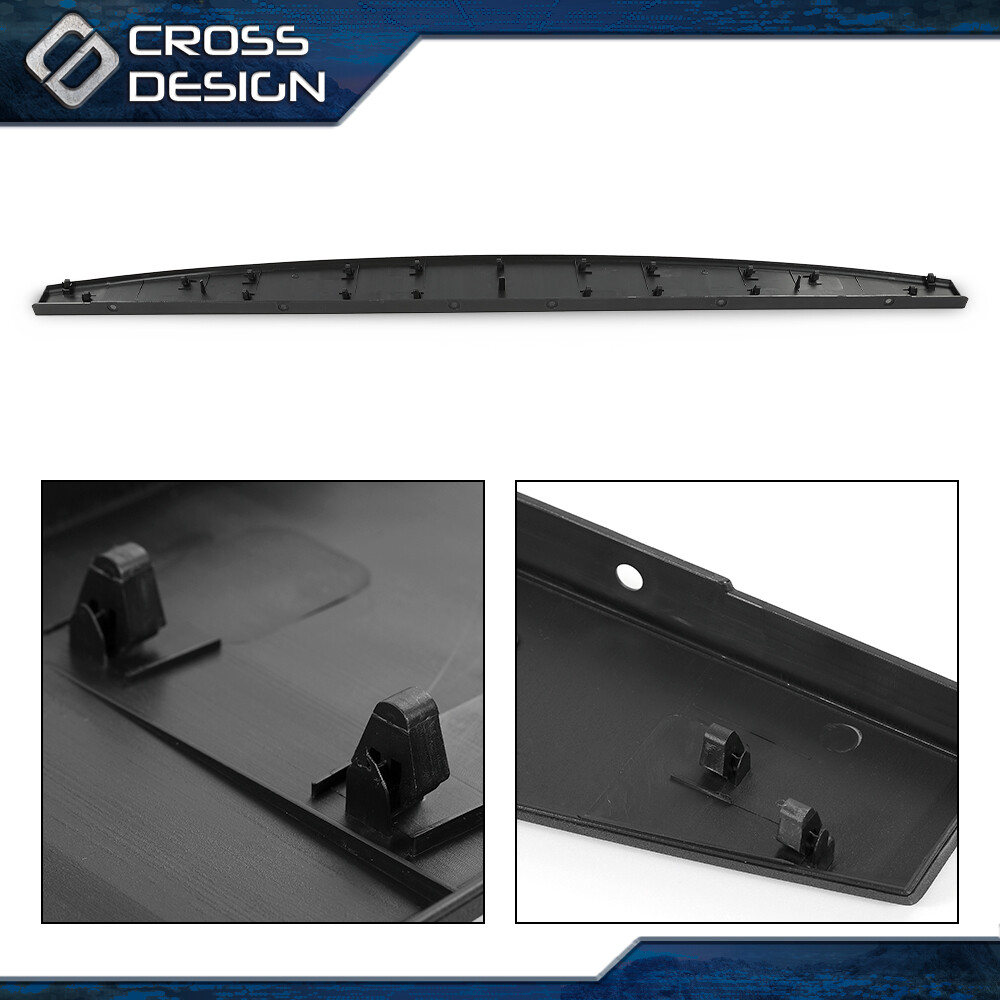 Fit For 2019-2022 RAM 3500 2500 Tailgate Spoiler Cap Black