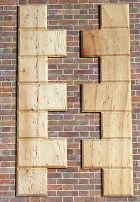 Striscia Angolare In Legno Per Casa Delle Bambole Scala 1:12 – Tumdee 544 - Foto 2
