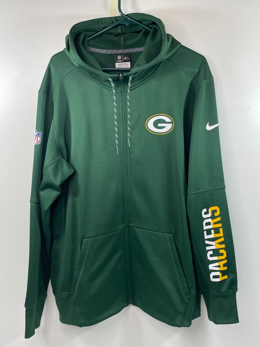 Green Bay Packers Nike Sweater Hoodie On Field Apparel Hoodie Mens