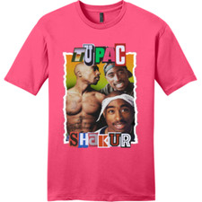 NEW Art Society THUG LIFE RANSOM Tee Shirt NEON PINK SMALL-4XLARGE MADE IN USA