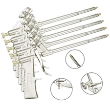 5PC Pro PU Foam Gun NIB Expanding Spray Applicator New & Improved Adapter Basket