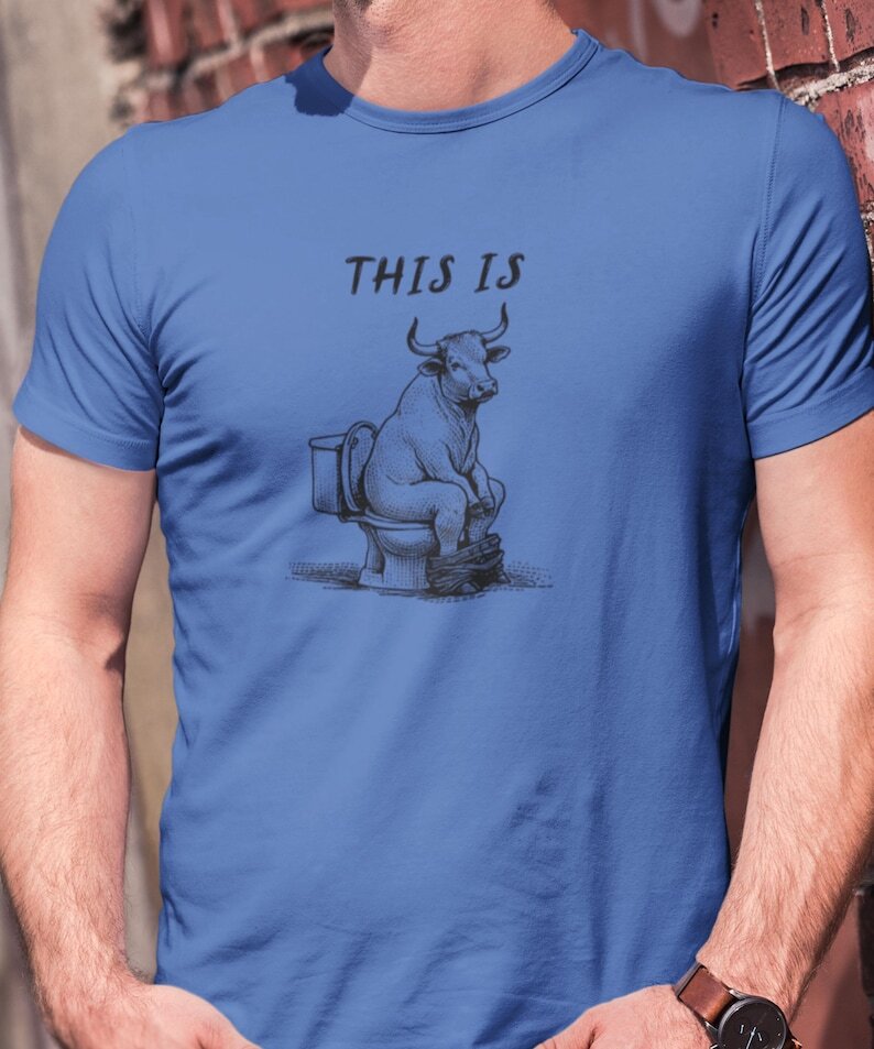 Camiseta This Is Bull Sh*t, Camisa Divertida Mierda, Camisa Sarcástica, Embarrassing Shi