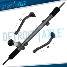 3pc Steering Rack and Pinion Outer Tie Rod for 2011 2012 2013 2014 Hyunda Sonata