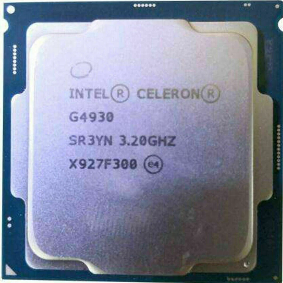 Intel G3900 G3930 G4400 G4500 G4560 G4900 G4930 Socket LGA1151 Processor CPU - Image 4 of 4