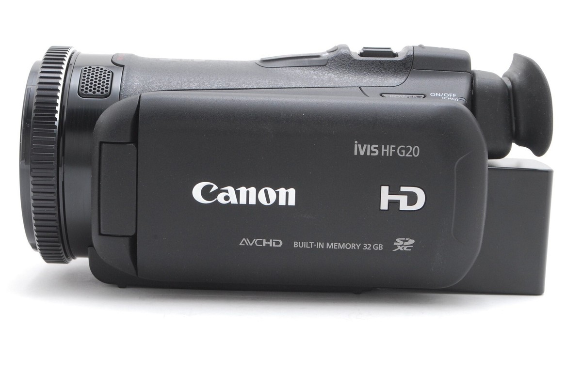 ビデオカメラ Canon iVIS HF G20 キヤノン、ハイエンド向けビデオカメラ「iVIS HF G20」を2/15に