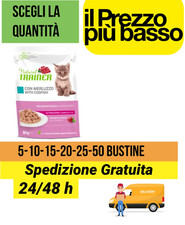 Bocconcini in salsa Natural Trainer Kitten e young per gattini al merluzzo 85 gr