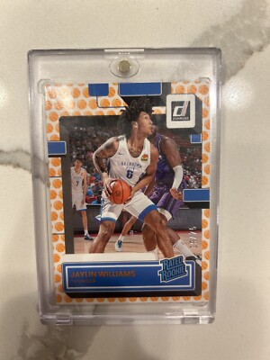 2022-23 Donruss Jaylin Williams Rated Rookie Basketball Emojis /75 SSP   