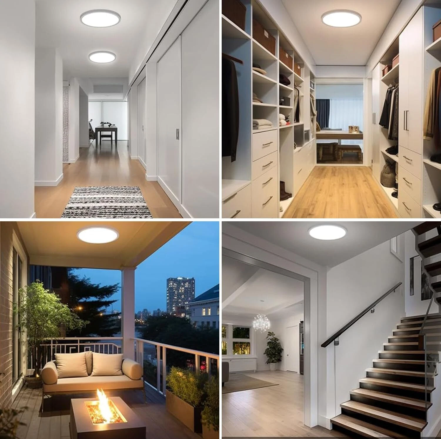Smart LED Ceiling Light Lamp Colour Changing 24W Alexa Google APP WIFI RGB+CCT - Picture 9 of 15